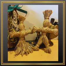 Handmade Poppet Talisman Spirit Doll Wiccan Pagan Altar Decor Witch Traditional