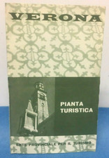 Vintage Verona Italy Map