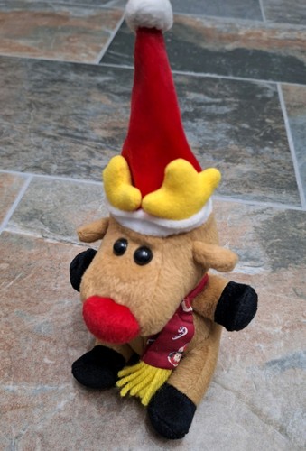 Vintage reindeer soft toy - reindeer,