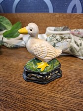 Vintage Cast Iron Duck Door