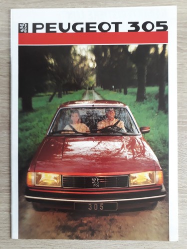 Peugeot 305 saloon - 305, brochure