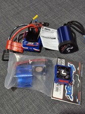 Traxxas Velineon VXL-3s Brushless ESC and Motor Combo. New With Fans.