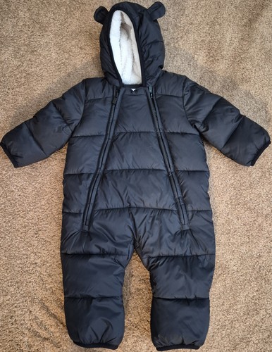 Baby gap snowsuit black - gap,