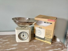 Typhoon Vintage Kitchen Scale in Box Cream Retro Scales
