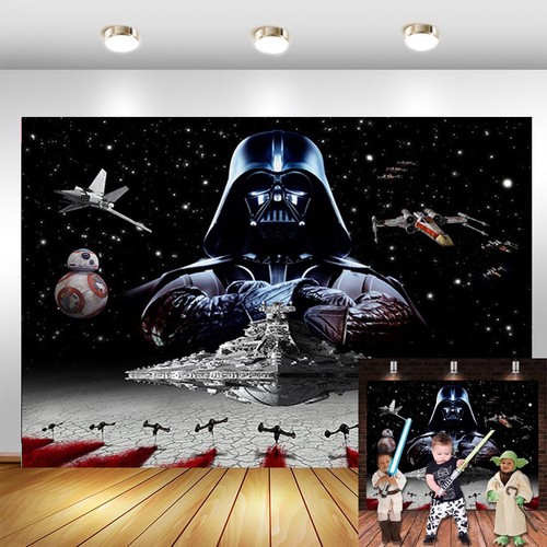 Star wars backdrop boys - star,