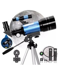 30070 Telescope 15-150X W/ Tripod Phone Adapter for Moon Watching Beginner Gift