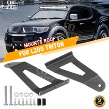 For L200 triton LED Light Bar mounting brackets 42" Curved bar Custom Brackets