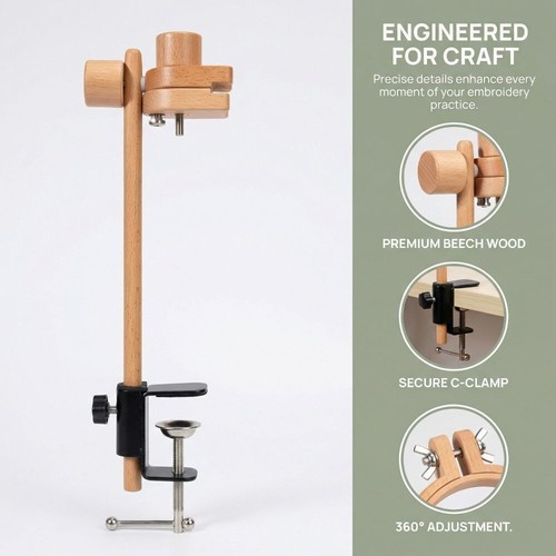 Adjustable wooden embroidery - adjustable,