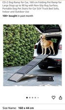 CO-Z Dog Ramp for Car, 160 cm