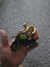 Fisher-Price Little People Vintage Motorcycle Trailer Ramps Figure #634 (1985)