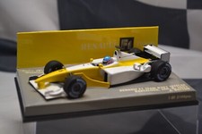 MINICHAMPS /F1 - 2002 RENAULT B201 TEST - JENSON BUTTON - 1/43 SCALE MODEL CAR