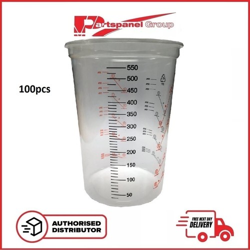 100x plastic paint mixing - plastic,