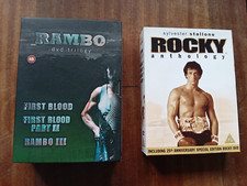 Rambo and Rocky  dvd box sets