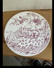 Rosenthal Studio-line Mai Harmonie Wall Hanging Plate,plaque,Bjorn Wiinblad