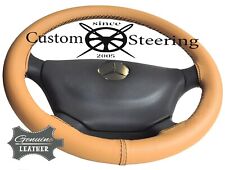 BEIGE LEATHER STEERING WHEEL
