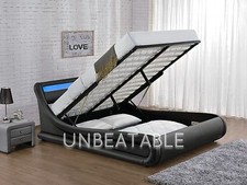 Ottoman Bed Faux Leather