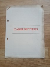 Claudel Hobson Carburetters Aero Gipsy 1 & 2 AV48D AH45D De Havilland Engine