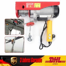 Electric Hoist Winch Lifting Engine Crane Ceiling Pulley Overhead Crane 800kg!