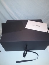 l cuppini Black Magnetic Gift / Storage Box 43.5 x 32.5 x 20 cm + Extras