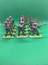 Britains Deetail ACW Confederate Troopers x 12 pcs Made in England Ref No 1
