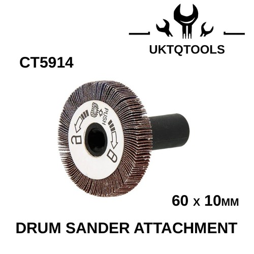 Drum sander attachment - drum,