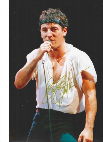 Bruce springsteen signed - bruce,