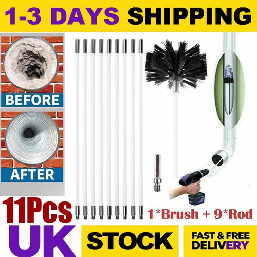 Chimney sweep set - chimney, flue
