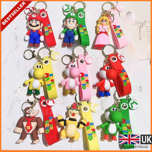 Super mario bros keyrings bag - bros,