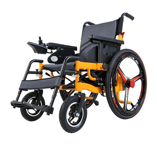 Foldable electric wheelchair - foldable,