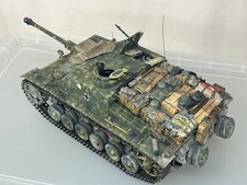 German Sturmgeschutz III, 1/16 built & finished for display, fine, airbrushed