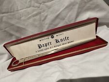 Francis Howard Sterling Silver Paper Knife 