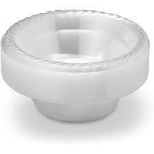 Clear plastic round deep - x,