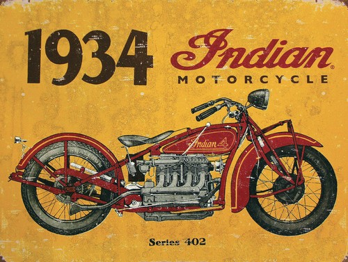 Indian motorcycle retro - indian,