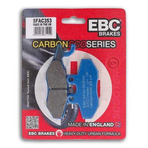 Brake pads front ebc - ebc, carbon