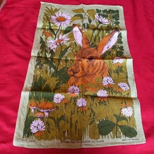 VINTAGE 1980s, IRISH LINEN TEA