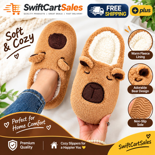 Brown capybara plush - capybara,