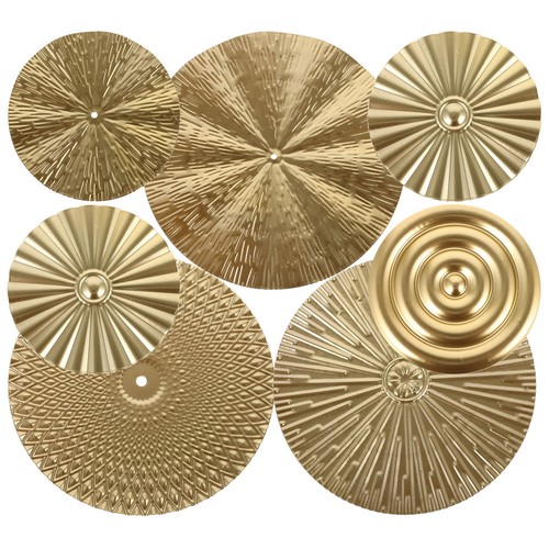 Metal circle wall art - metal,