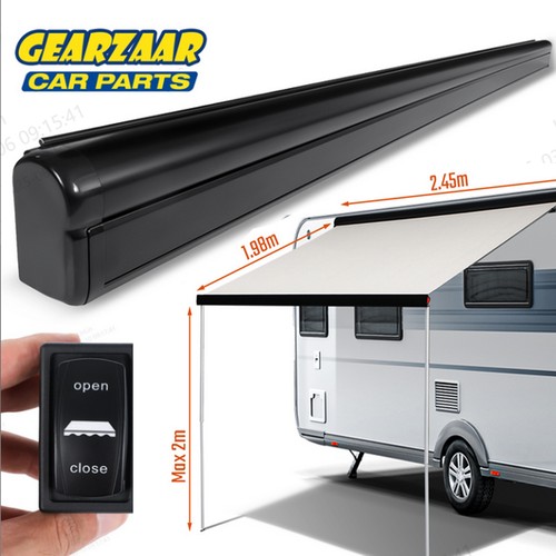 Electric awning wind - electric, roll