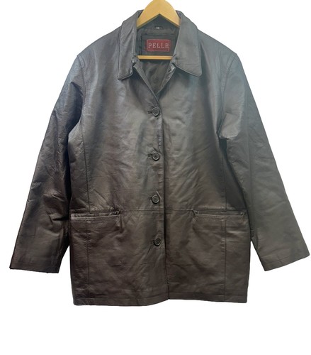 Pelle real leather jacket - real,