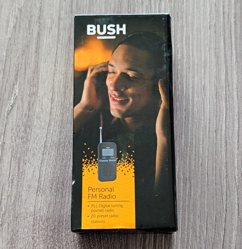 Bush pocket fm radio - bush, pr-50