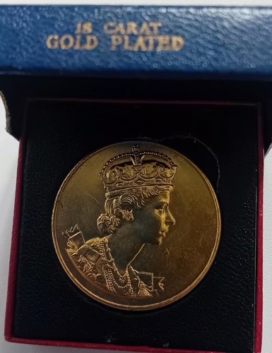 18ct gold plated elizabeth - 18ct, ii