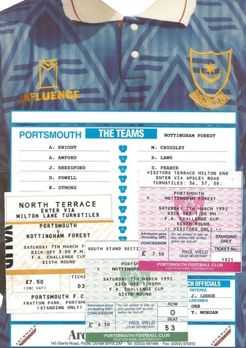 Portsmouth nottingham forest - portsmouth,