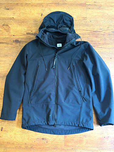 Company goggle jacket black - jacket,