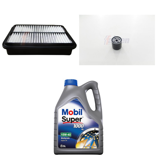 Fahren with mobil oil service - with,