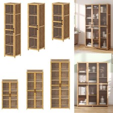 3-5 Tier Bamboo Bookcase with