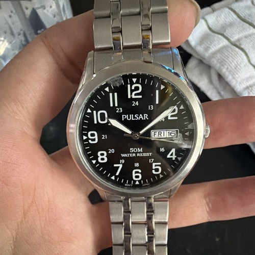 Pulsar men quartz watch - pulsar, men's
