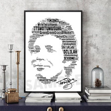 Tom Jones Portrait tribute in