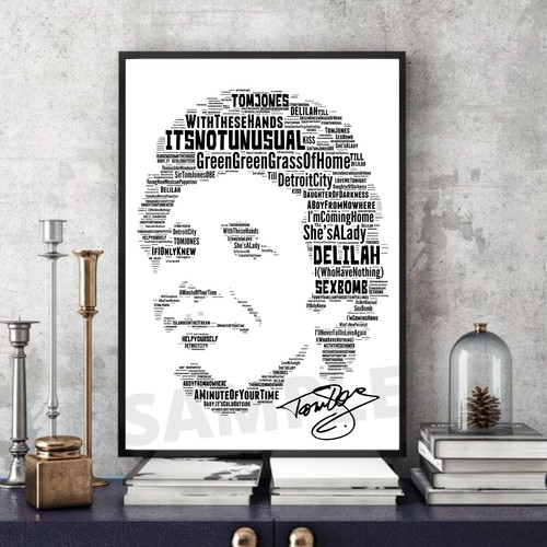 Tom jones portrait - portrait, in