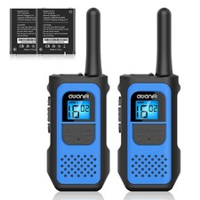 2X Walkie Talkies 16CH 2-Way Radio Long Range PMR LCD Walky Talky W/ Battery Set