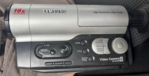 Samsung a20 camcorder boxed - vp-a20,